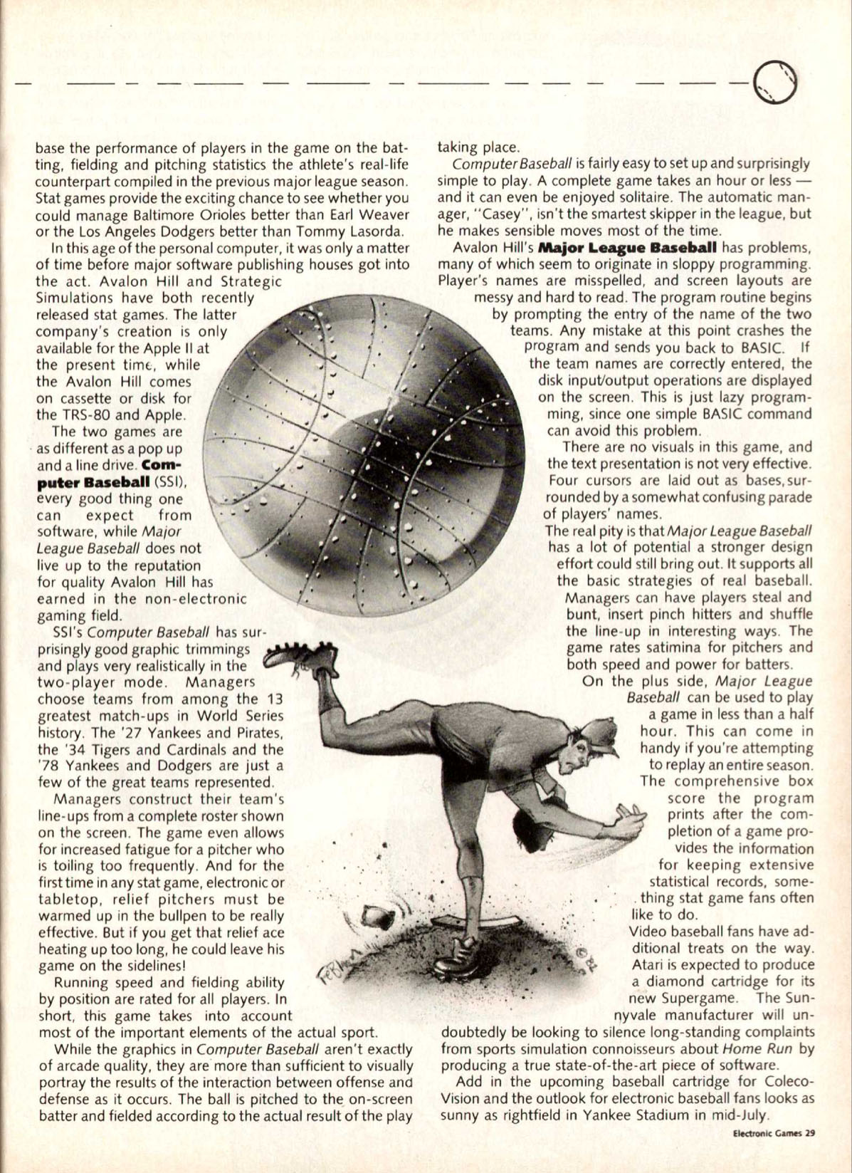 Grand Slam!, Electronic Games June 1982 page 29